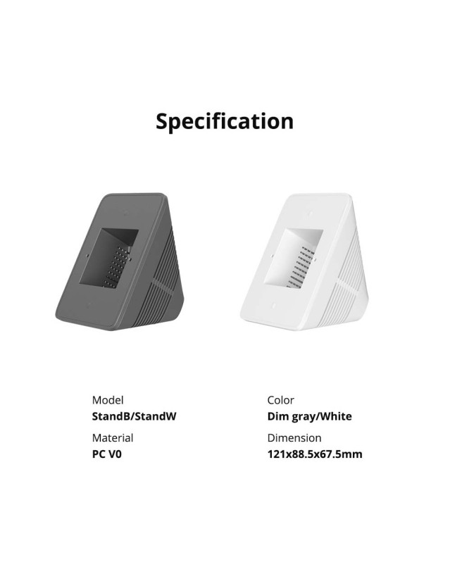 Sonoff Wifi Smart NS Panel Pro Enclosure Stand Sonoff Wifi Smart NS Panel Pro Enclosure Stand