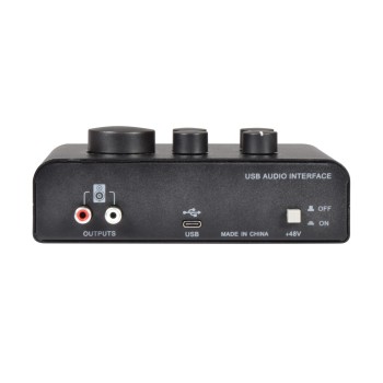 Citronic USB Audio Interface 2 Mics+1 Instrum 173.650UK Citronic USB Audio Interface 2 Mics+1 Instrum 173.650UK