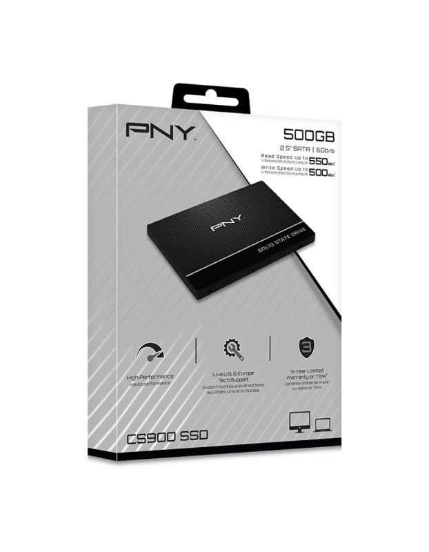 PNY SSD SATA III 500GB CS900