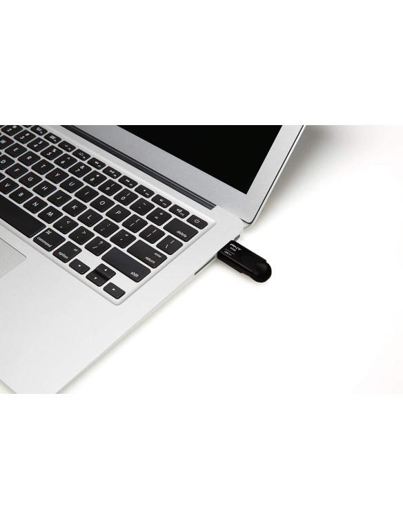 PNY Flash Drive Attache 4 USB 3.1 Stick 512GB Capless Slider Black FD512ATT431KK
