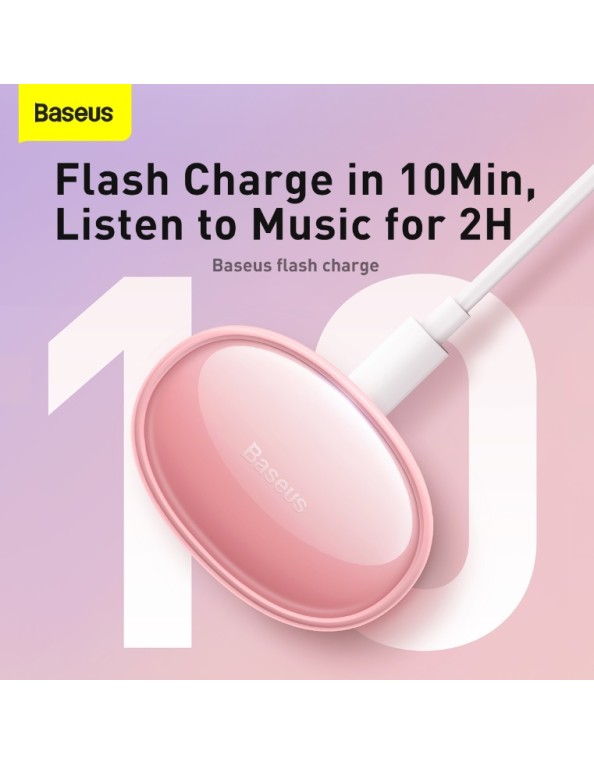 Baseus Headphones In Ear TWS Bowie E2 Pink Baseus Headphones In Ear TWS Bowie E2 Pink