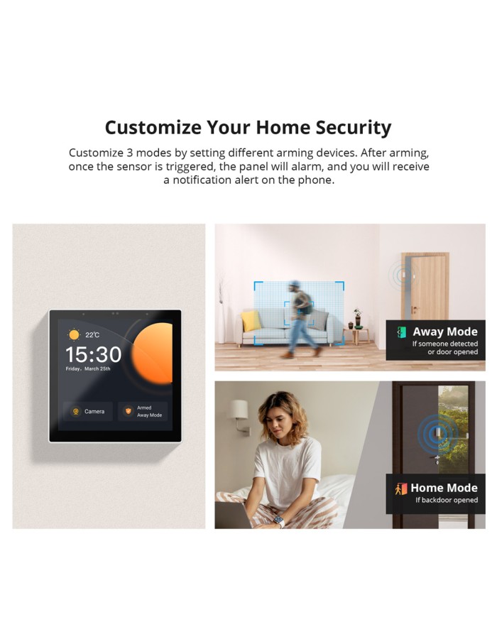 Sonoff Wifi Smart NS Panel Pro with Full Touch Display White Sonoff Wifi Smart NS Panel Pro with Full Touch Display White