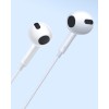 Baseus Headphones In Ear Wired 3.5mm H17 White