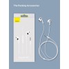 Baseus Headphones In Ear Wired 3.5mm H17 White