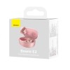Baseus Headphones In Ear TWS Bowie E2 Pink Baseus Headphones In Ear TWS Bowie E2 Pink
