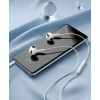 Baseus Headphones In Ear Wired 3.5mm H17 White