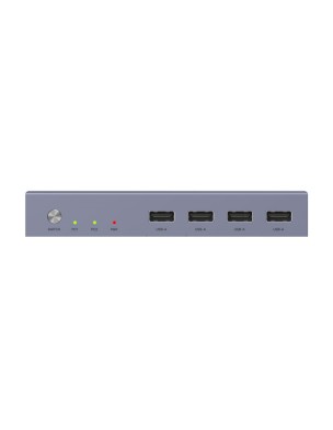 Unitek KVM HDMI 4K60Hz Switch 2-1 with 4-Port USB Hub V307A