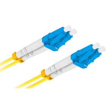 Lanberg Fiber Patch Cord LC/UPC-LC/UPC SM 9/125 Duplex LSZH 5.0m