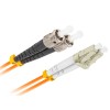 Lanberg Fiber Patch Cord ST/UPC-LC/UPC MM 50/125 Duplex OM2 LSZH 1.0m