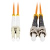 Lanberg Fiber Patch Cord ST/UPC-LC/UPC MM 50/125 Duplex OM2 LSZH 1.0m