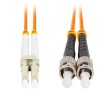 Lanberg Fiber Patch Cord ST/UPC-LC/UPC MM 50/125 Duplex OM2 LSZH 5.0m