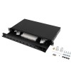 Lanberg Fiber ODF for 12xSC Simplex or 12xLC DUPLEX Adapters R/M Metal Lanberg Fiber ODF for 12xSC Simplex or 12xLC DUPLEX Adapters R/M Metal