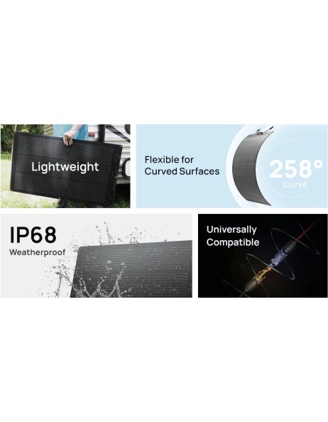 EcoFlow Solar Panel Flexible 100W