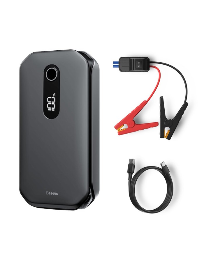 Baseus Car Jump Start Booster & Powerbank 12000mAh 12V6L Baseus Car Jump Start Booster & Powerbank 12000mAh 12V6L
