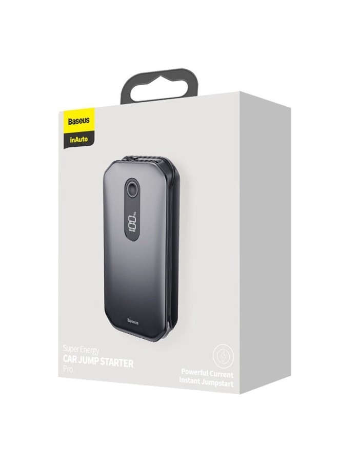 Baseus Car Jump Start Booster & Powerbank 12000mAh 12V6L Baseus Car Jump Start Booster & Powerbank 12000mAh 12V6L