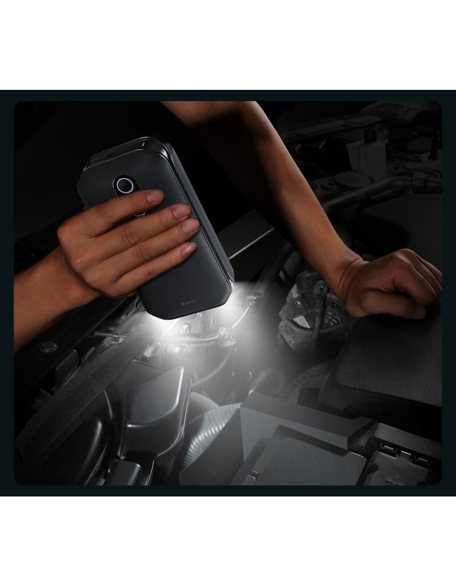 Baseus Car Jump Start Booster & Powerbank 12000mAh 12V6L Baseus Car Jump Start Booster & Powerbank 12000mAh 12V6L