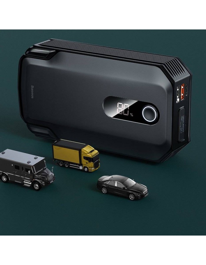 Baseus Car Jump Start Booster & Powerbank 20000mAh 12V8L Baseus Car Jump Start Booster & Powerbank 20000mAh 12V8L