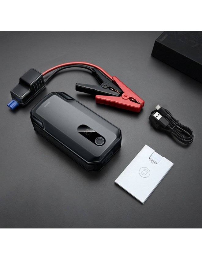 Baseus Car Jump Start Booster & Powerbank 20000mAh 12V8L Baseus Car Jump Start Booster & Powerbank 20000mAh 12V8L