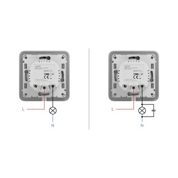 AJAX Automation Wall LightSwitch(1 Gang)