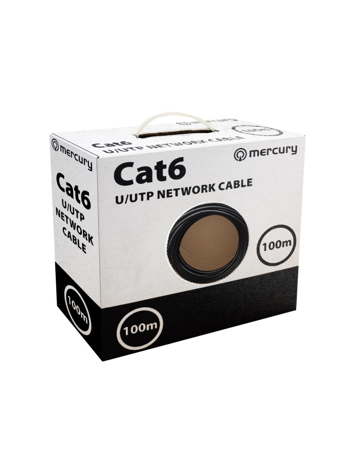 Mercury CAT6 Outdoor Cable CU UTP 100m 808.040UK Mercury CAT6 Outdoor Cable CU UTP 100m 808.040UK