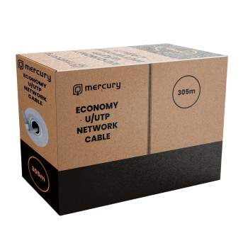 Mercury Economy CAT6 CCA UTP Cable 305m 808.025UK