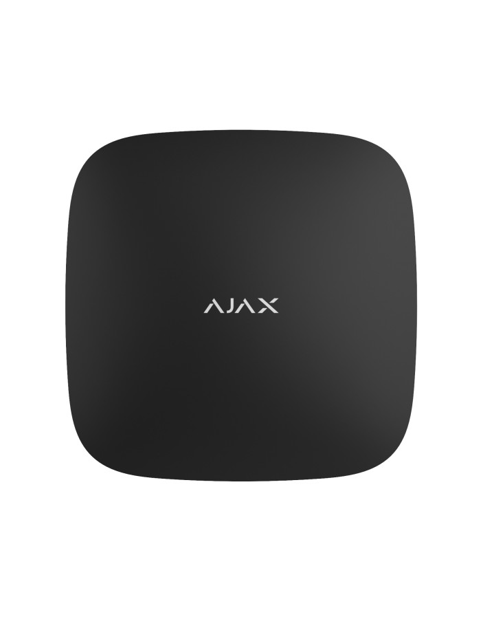 AJAX TCP-IP/GSM Alarm Hub2 Plus Black (Supports 4G Sim Card-Video Verification Sensors)