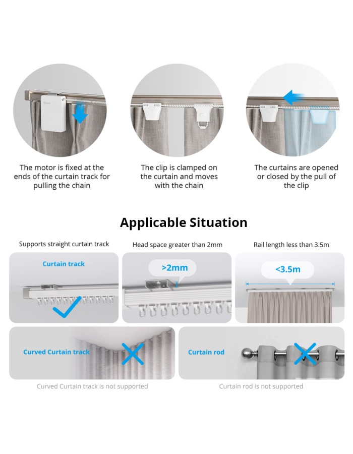 Sonoff ZigBee ZBCurtain (remote controller included) Sonoff ZigBee ZBCurtain (remote controller included)
