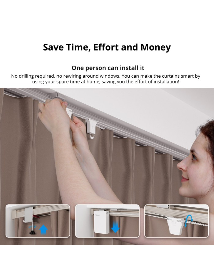 Sonoff ZigBee ZBCurtain (remote controller included) Sonoff ZigBee ZBCurtain (remote controller included)