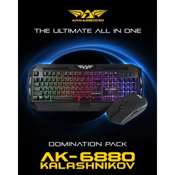 Armaggeddon AK-6880 Kalashnikov Keyboard and Mouse Gaming Kit Armaggeddon AK-6880 Kalashnikov Keyboard and Mouse Gaming Kit