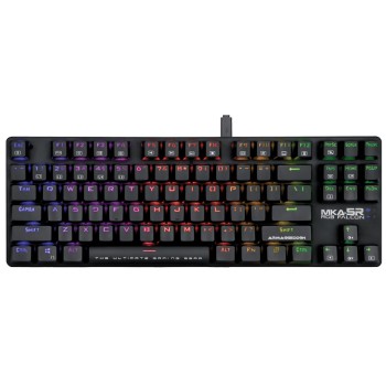 Armaggeddon MKA-5R Mechanical Gaming Keyboard with 87 Fully Programmable Blue Keys