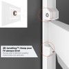 Vogels ELITE TVM5645-W TV Wall Mount 60x40 Turn up to 45kg White (replaces THIN545)