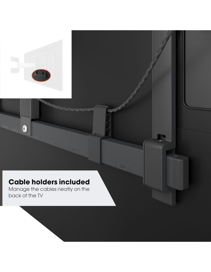 Vogels ELITE TVM5645-G TV Wall Mount 60x40 Turn up to 45kg Grey (replaces THIN545)