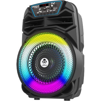 iDance Groove 114mk3 Karaoke Speaker with 1 Wired Mic BT & USB