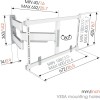 Vogels ELITE TVM5645-W TV Wall Mount 60x40 Turn up to 45kg White (replaces THIN545)