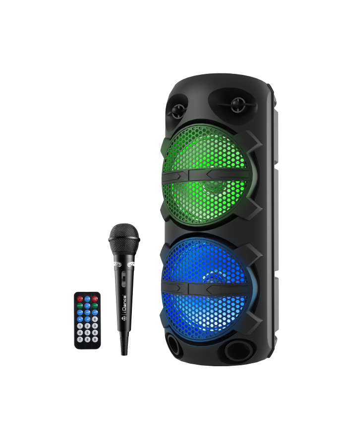 iDance Typhoon 500 Portable Speaker with Microphone & Remote