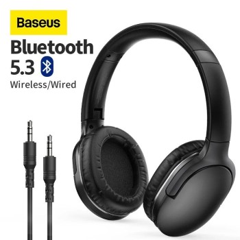 Baseus Encok Wireless Headphone D02 Pro Black Baseus Encok Wireless Headphone D02 Pro Black