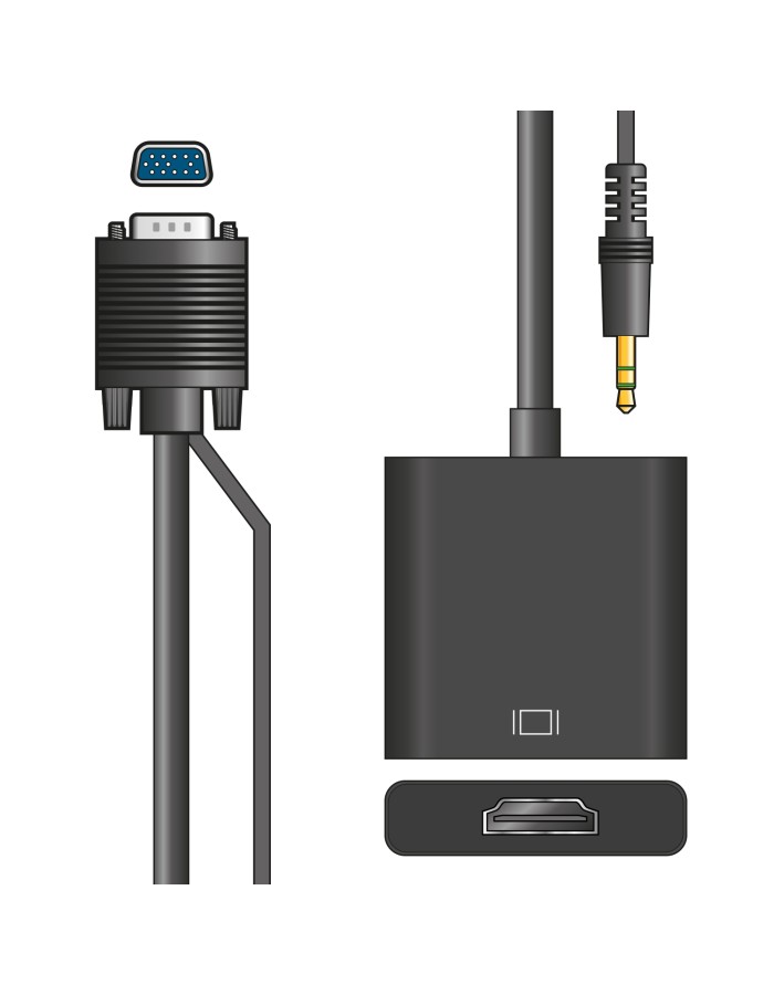 AV:Link VGA+Audio to HDMI Converter 122.423UK AV:Link VGA+Audio to HDMI Converter 122.423UK