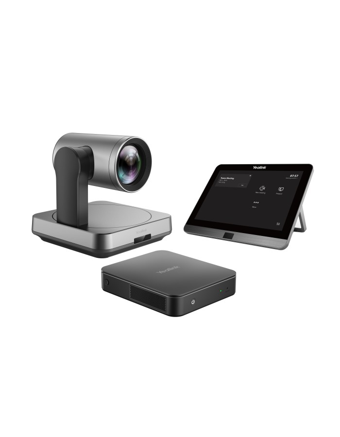 Yealink MS Teams Room System Windows with UVC84, Mini PC & Touch Console MVC840-C3-000 Yealink MS Teams Room System Windows with UVC84, Mini PC & Touch Console MVC840-C3-000