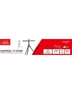 Superior TV Floor Stand 60x40 Triwood SUPSTV012