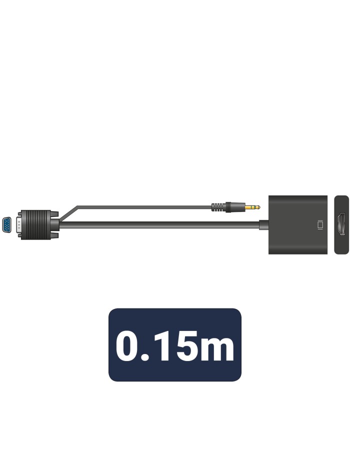 AV:Link VGA+Audio to HDMI Converter 122.423UK AV:Link VGA+Audio to HDMI Converter 122.423UK