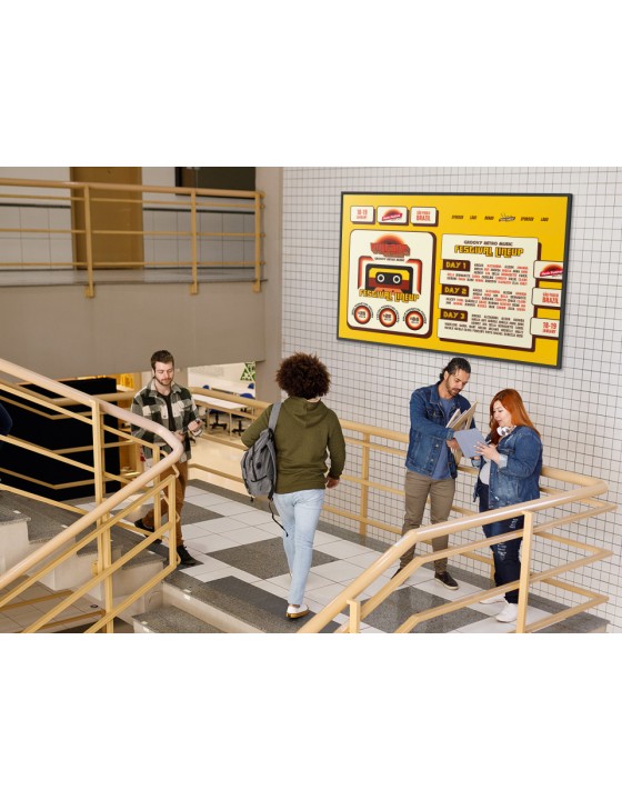 Viewsonic Commercial Display 4K 24/7 Digital Signage 55" myViewBoard CDE5530