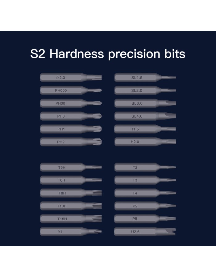 Noyafa Screwdriver Pen Cordless Electric Precision Tool with 24 Magnetic Bits and LED NF-N30 Noyafa Screwdriver Pen Cordless Electric Precision Tool with 24 Magnetic Bits and LED NF-N30