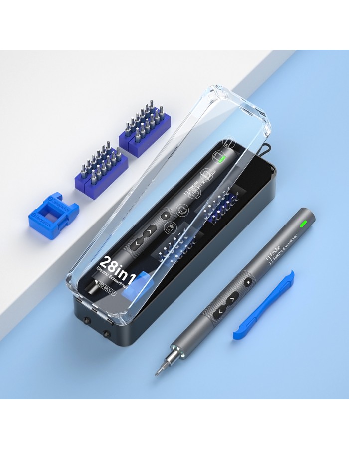 Noyafa Screwdriver Pen Cordless Electric Precision Tool with 24 Magnetic Bits and LED NF-N30 Noyafa Screwdriver Pen Cordless Electric Precision Tool with 24 Magnetic Bits and LED NF-N30