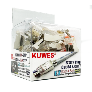 Kuwes Ethernet Plugs CAT7 STP EASYPLUG
