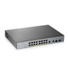 Zyxel SP 18-Port Gigabit PoE Cloud Managed Switch, 16 x PoE 250W GS1350-18HP