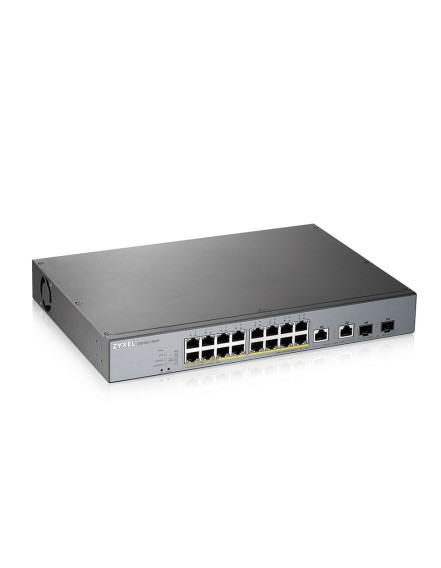Zyxel SP 18-Port Gigabit PoE Cloud Managed Switch, 16 x PoE 250W GS1350-18HP