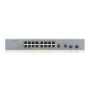 Zyxel SP 18-Port Gigabit PoE Cloud Managed Switch, 16 x PoE 250W GS1350-18HP