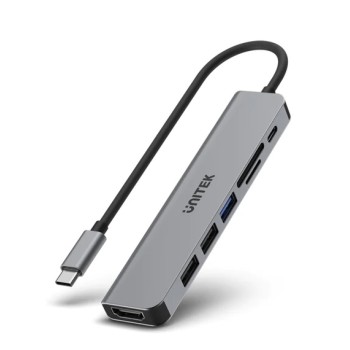 Unitek USB-C Hub USB3.0 HDMI/SD/PD100W H1118A