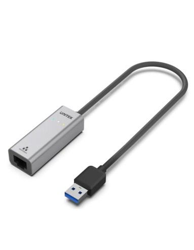 Unitek Converter USB-A to LAN Gigabit Ethernet Alum Y-3464 Unitek Converter USB-A to LAN Gigabit Ethernet Alum Y-3464