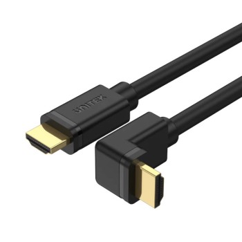 Unitek HC HDMI Right Angle Cable 90 Degrees 3.0m Y-C1002